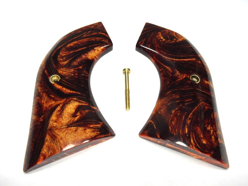 Copper Pearl Ruger Vaquero/Blackhawk Grips XR3Red Frame Etsy