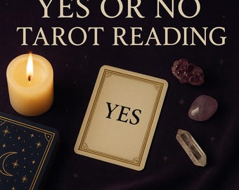 Lectura de Tarot Sí/No el mismo día: Aclaración rápida, cualquier duda