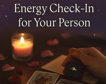 Análisis de energía para tu pareja: ¿Qué siente? Lectura del tarot del amor.