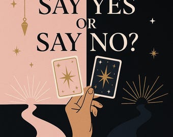 ¿Decir sí o decir no? Lectura de tarot para respuestas claras y decisiones seguras