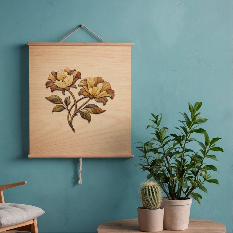 Wood Inlay Flower Intarsia Wood Patterns, Intarsia Wood Art Patterns ...