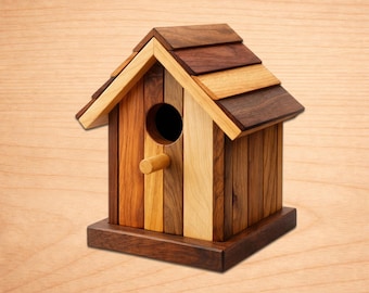 Birdhouse Intarsia Wood Patterns, Intarsia Wood Art Patterns, Scroll Saw Patterns Pdf, Instant Digital Download
