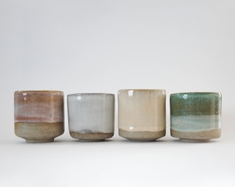 Soft Glaze Ceramic Cups | Handmade and One of a Kind