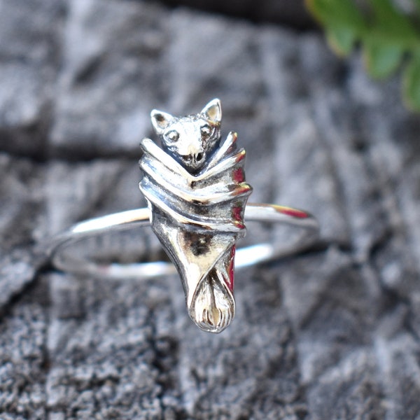 Bat Ring - Etsy