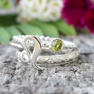 Leo stone ring hotsell