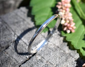 Sterling Silver Stacking Ring Single-Layering Above the knuckle ring -925 Sterling Silver-Single stack ring,midi ring, thumb ring
