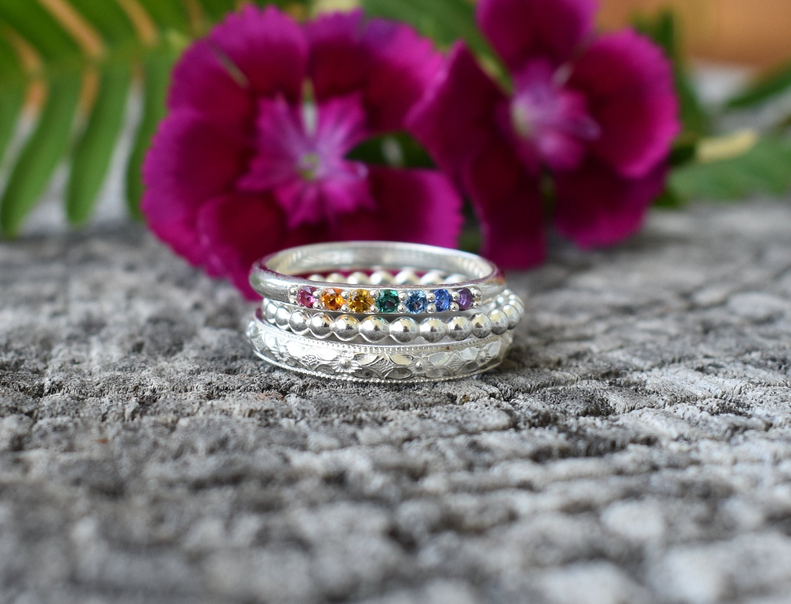 Silver Chakra Ring Etsy Singapore