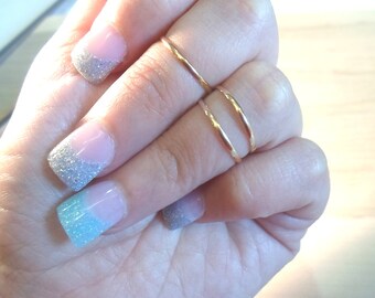 Stack ring, Gold Stacking Ring, Gold stack ring, gold midi ring, toe rings, 14k goldfill rings, gold rings, gold stack, gifts for her