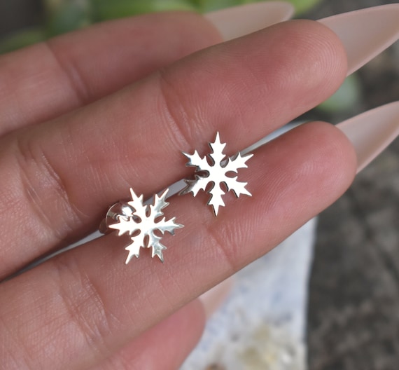Frozen earrings sterling on sale silver
