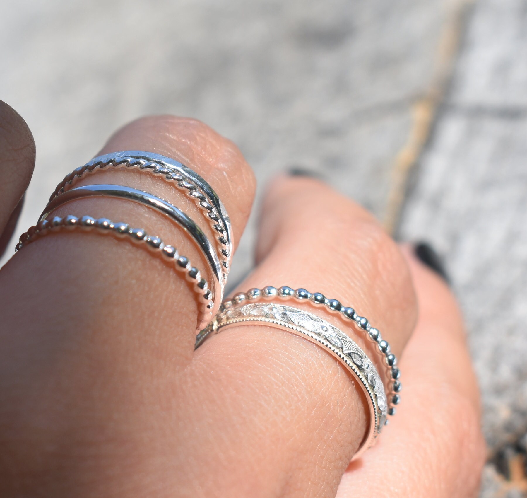 Chaine De Pied Argent 925 Massif Perles Boheme Chaine De Pied Argent 925 Massif Perles Boheme