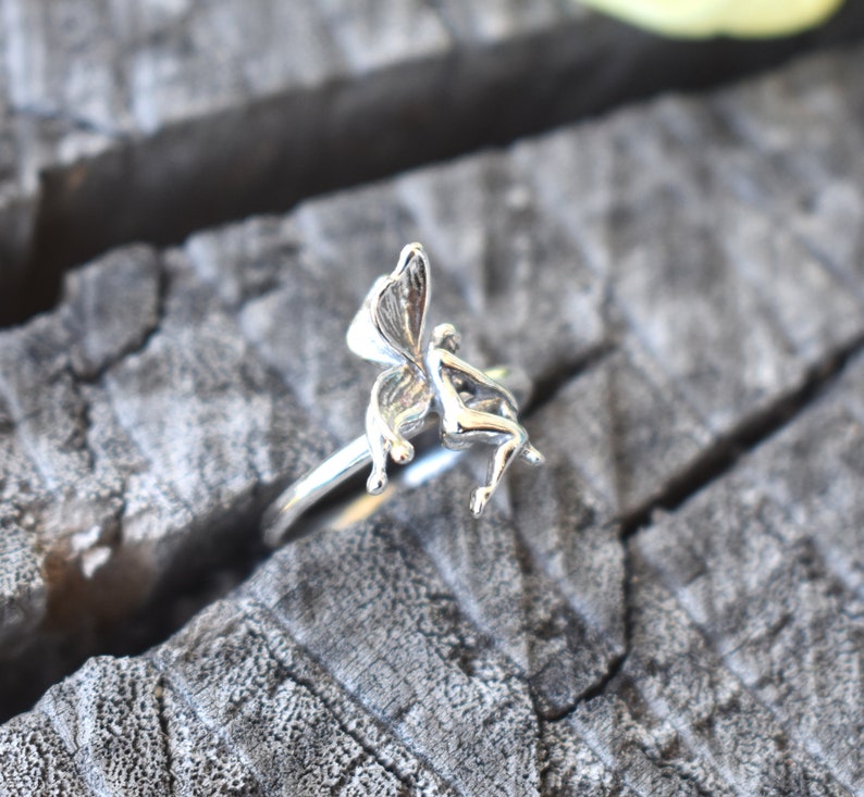 Fairy Ring Forest Fairy Ring Silver Fairy Ring Silver Etsy