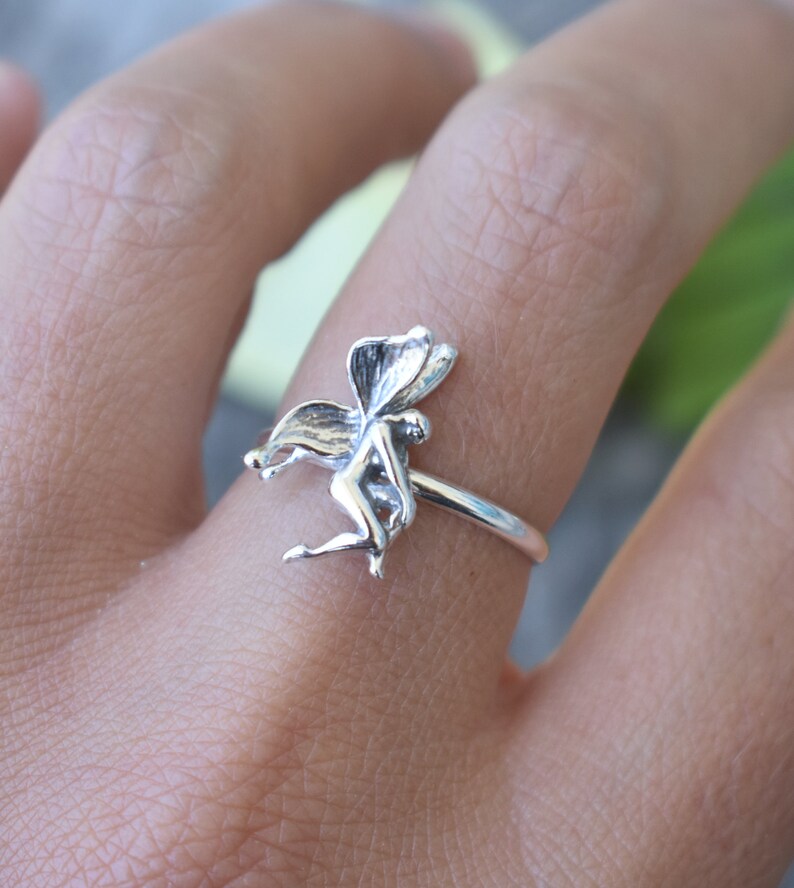 Fairy Ring Forest Fairy Ring Silver Fairy Ring Silver Etsy