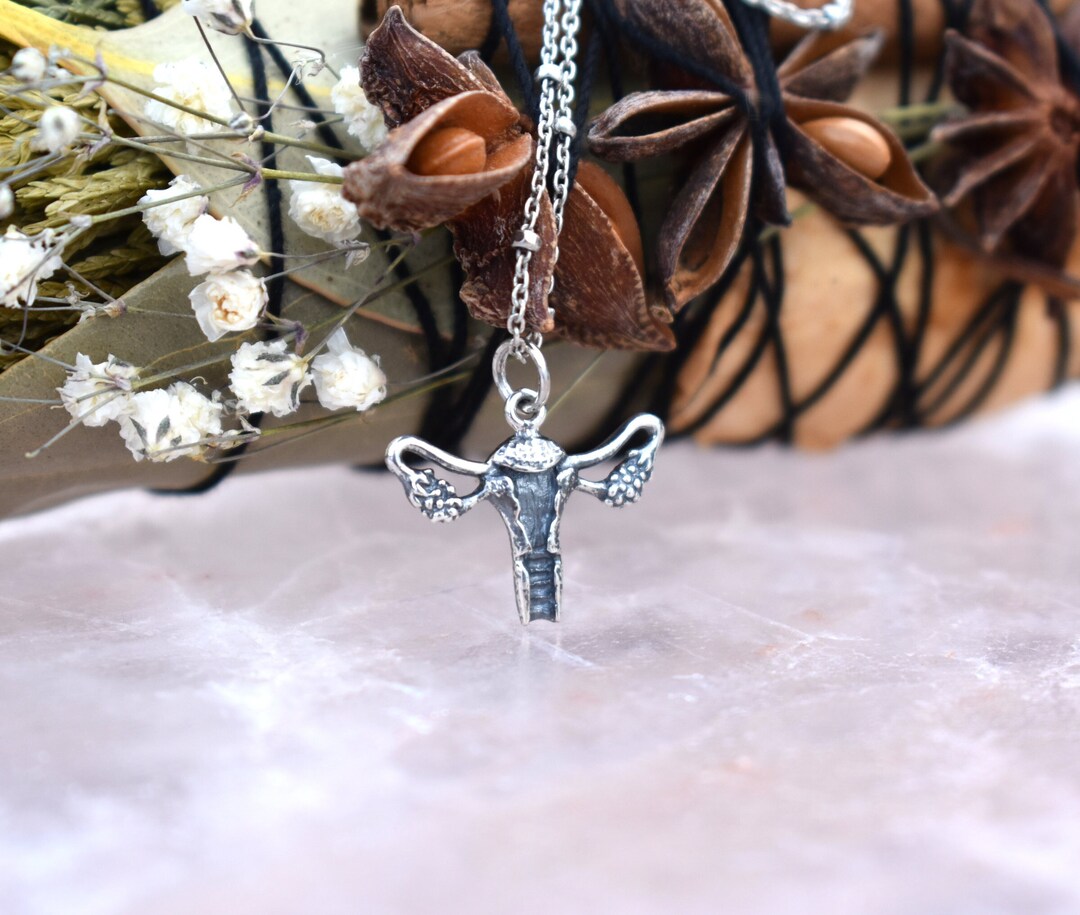 Uterus Necklace, Female Anatomy, Feminist Jewelry, Womens Empowerment ...