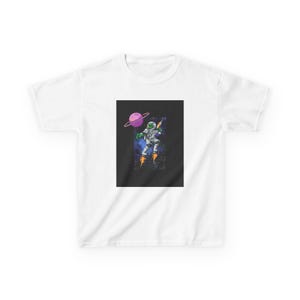 Camiseta infantil con estampado de astronauta
