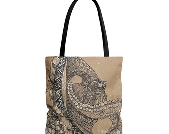 Oktopus Tasche