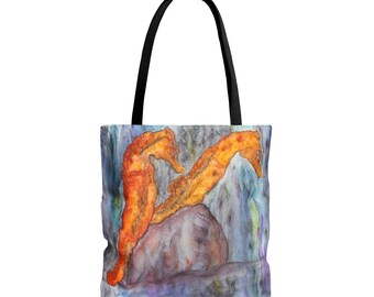 Seahorses Tote Bag (AOP)