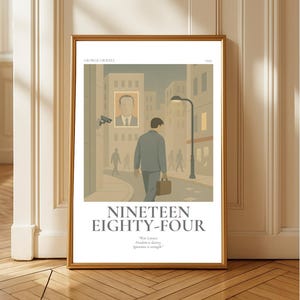 1984 by George Orwell Minimalist Art Print