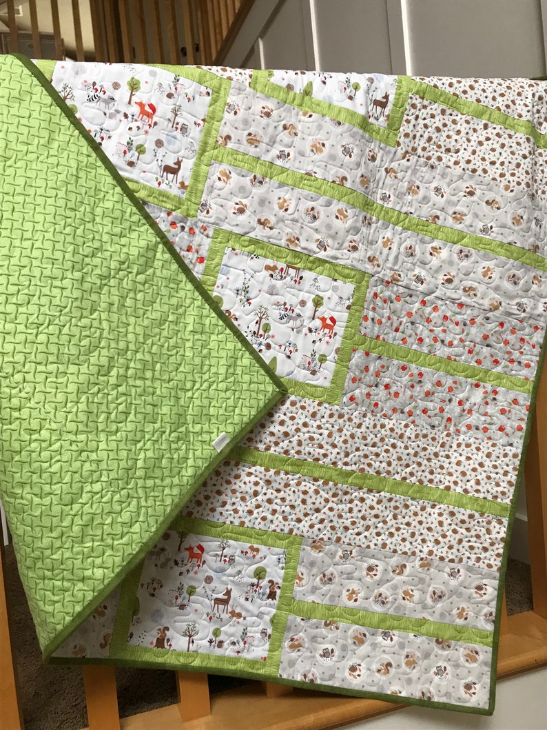 Handmade Quilt Throw Quilt Baby Quilt Toddler Quilt Etsy