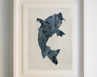 Koi - Archival Giclee Print by Eoin Ryan