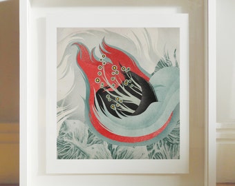 Strange Flora - Archival Giclee Print by Eoin Ryan