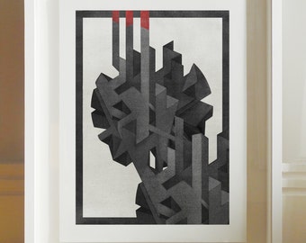 Structure - Archival Giclee Print by Eoin Ryan