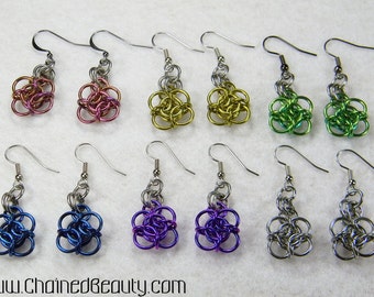 Niobium Tao Knot Earrings