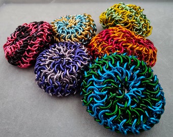 Chainmail Footbag - Sprial