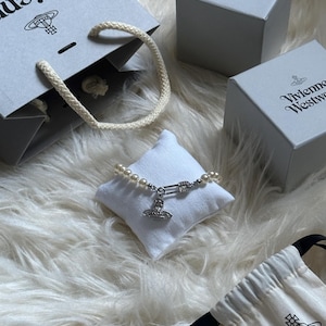 Vivienne Westwood Classic Crown Bracelet with pin