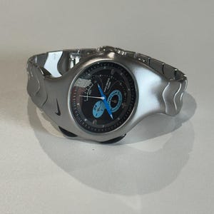 NIKE y2k 00s ZERODRIFT watch ネイビー系 NIKE - 稼動品 y2k 00s 希少 ナイキ 腕時計 スポーツウォッチ