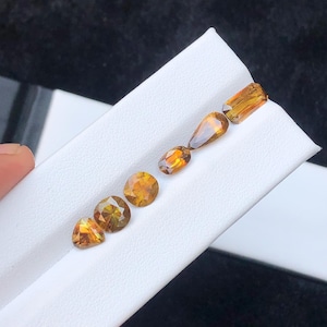 7.10ct Natural sphene lot from warsak mine