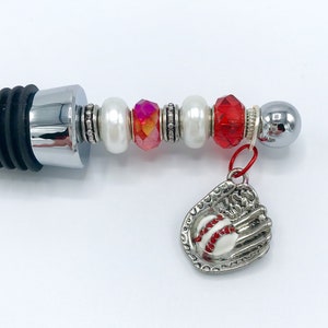 Baseball Glove Wine Stopper / Sports Wine Gift / Coach&#39;s Present