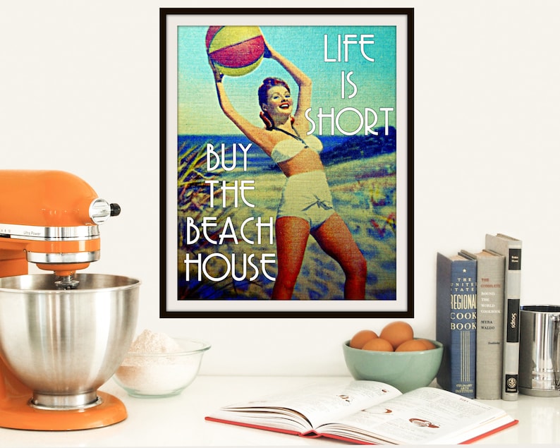 Beach House Gift Beach Home Decor Beach Housewarming Gifts Etsy