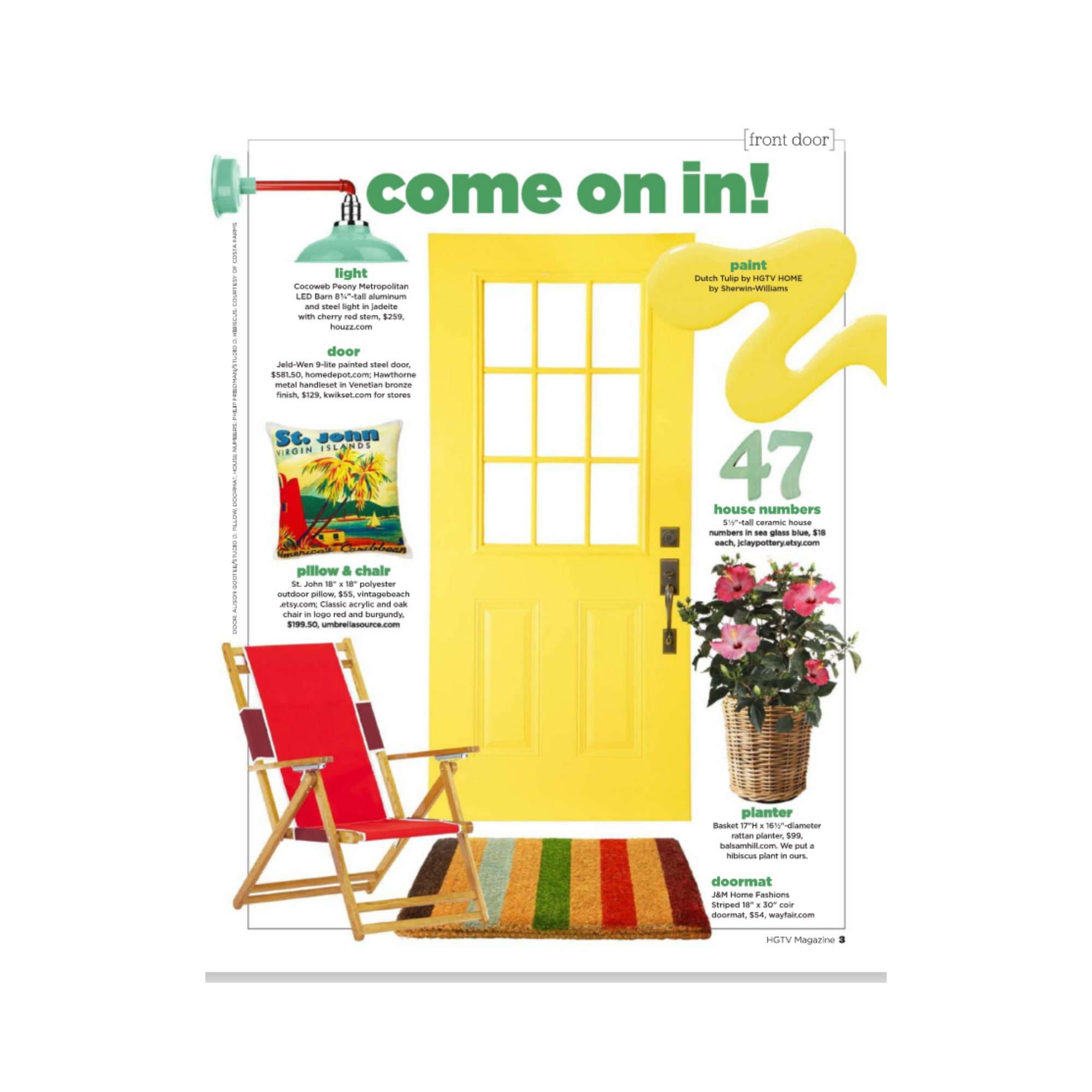 As Seen In Hgtv Magazine Us Virgin Islands Pillows Cute Etsy