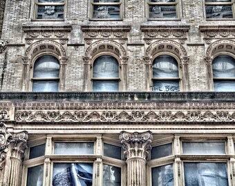 Soho NYC Architecture, NYC Photography Print, Soho NYC Photography, Urban Photography, New York City Print -Don't Miss the Details