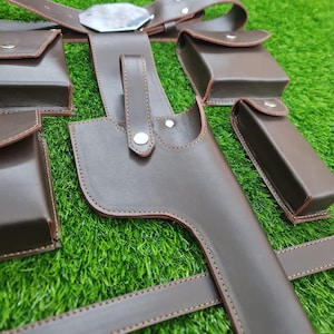 DL-44 Bespin Luke Skywalker ESB Holster: Leather Star Wars Cosplay Belt