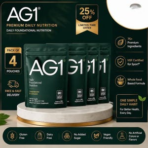 4er Pack Pulver für die tägliche Ernährung - Vollwertkost-Superfood-Grüns - Formel für die Gesundheit des Immunsystems und des Darms - Energieschub-Ergänzung
