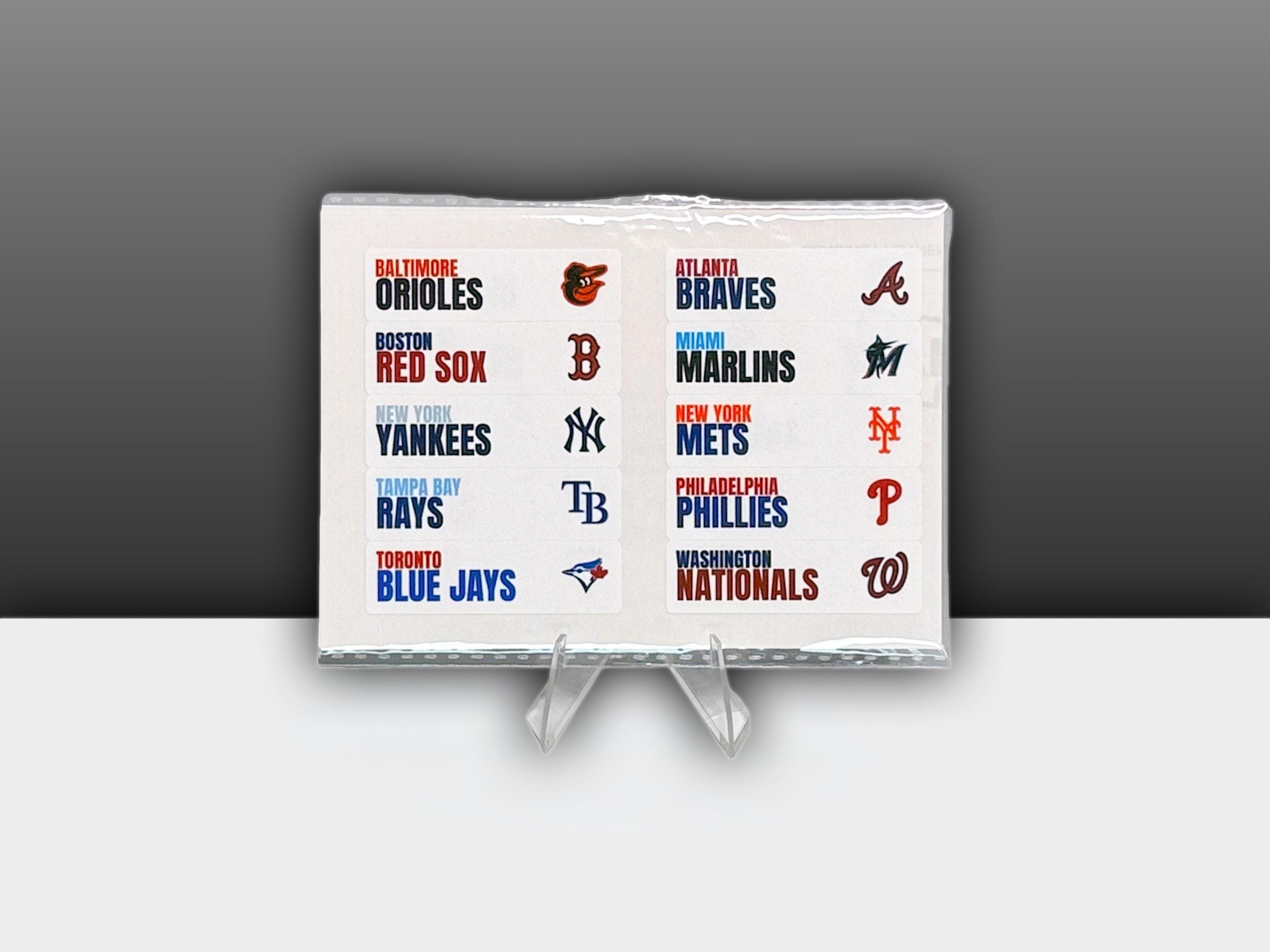 Mlb Team Sets - Etsy