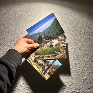 3er-Set Koreanische Postkarten