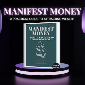 Manifest Money eBook | Practical Law of Attraction Guide for Wealth & Abundance | Digital Download