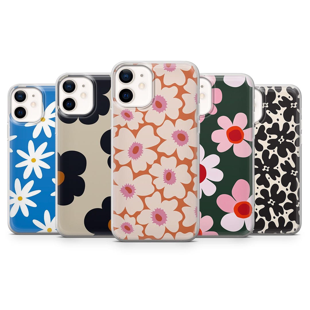 Iphone 11 Five Below Iphone Cases Retro Flowers Phone Case Floral,  Colorful, Floral Cover For IPhone 17, 16, 15, 14, 13, 12, Samsung S25, S24,  A16, A56, Pixel 10 Pro XL, 9,