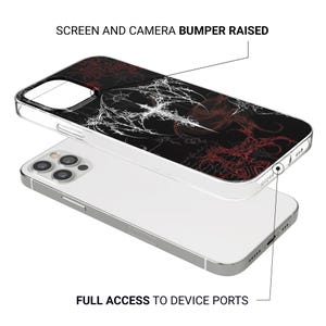 Gotiskt telefonskal med mörkt estetiskt punk-kors för iPhone 18 Pro, 17, 16, 15, 14, 13, Samsung S26, S25, S24, A17, Pixel 11, 10, 9A, 8, 7A bild 9