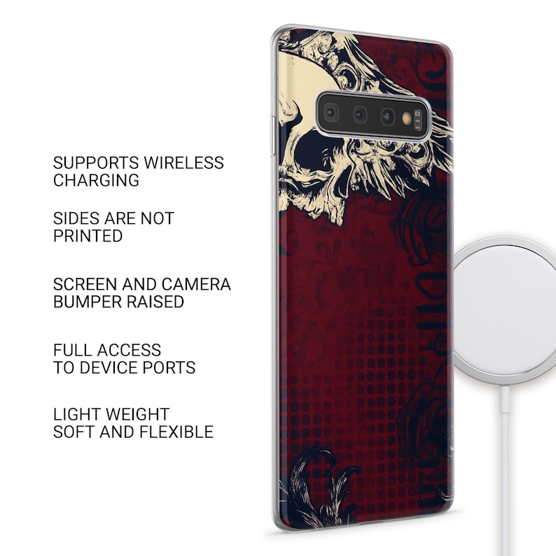 Gotiskt telefonskal med mörkt estetiskt punk-kors för iPhone 18 Pro, 17, 16, 15, 14, 13, Samsung S26, S25, S24, A17, Pixel 11, 10, 9A, 8, 7A bild 8
