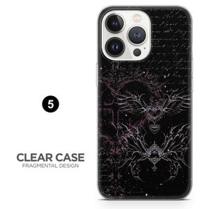 Gotiskt telefonskal med mörkt estetiskt punk-kors för iPhone 18 Pro, 17, 16, 15, 14, 13, Samsung S26, S25, S24, A17, Pixel 11, 10, 9A, 8, 7A 5