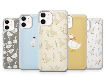Duck Phone Case Farm Animal, Whimsical Cover for iPhone 18 Pro, 17, 16, 15, 14, 13, Samsung S26 FE, S25, S24, A17, Pixel 11 Pro, 10, 9, 8, 7