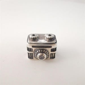 Charm Pendant for Pandora Camera Photo Camera Bead 925 Sterling Silver