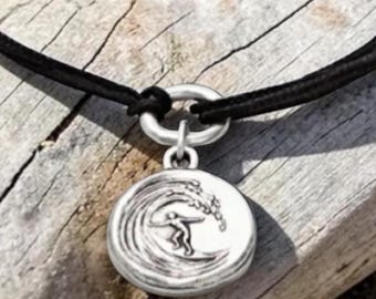 Alex and Ani - Surfer Charm Pull Kindred Cord
