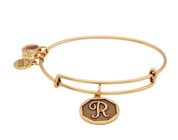 Alex and Ani Initial “R” Charm Bangle: Rafaelian … - image 3