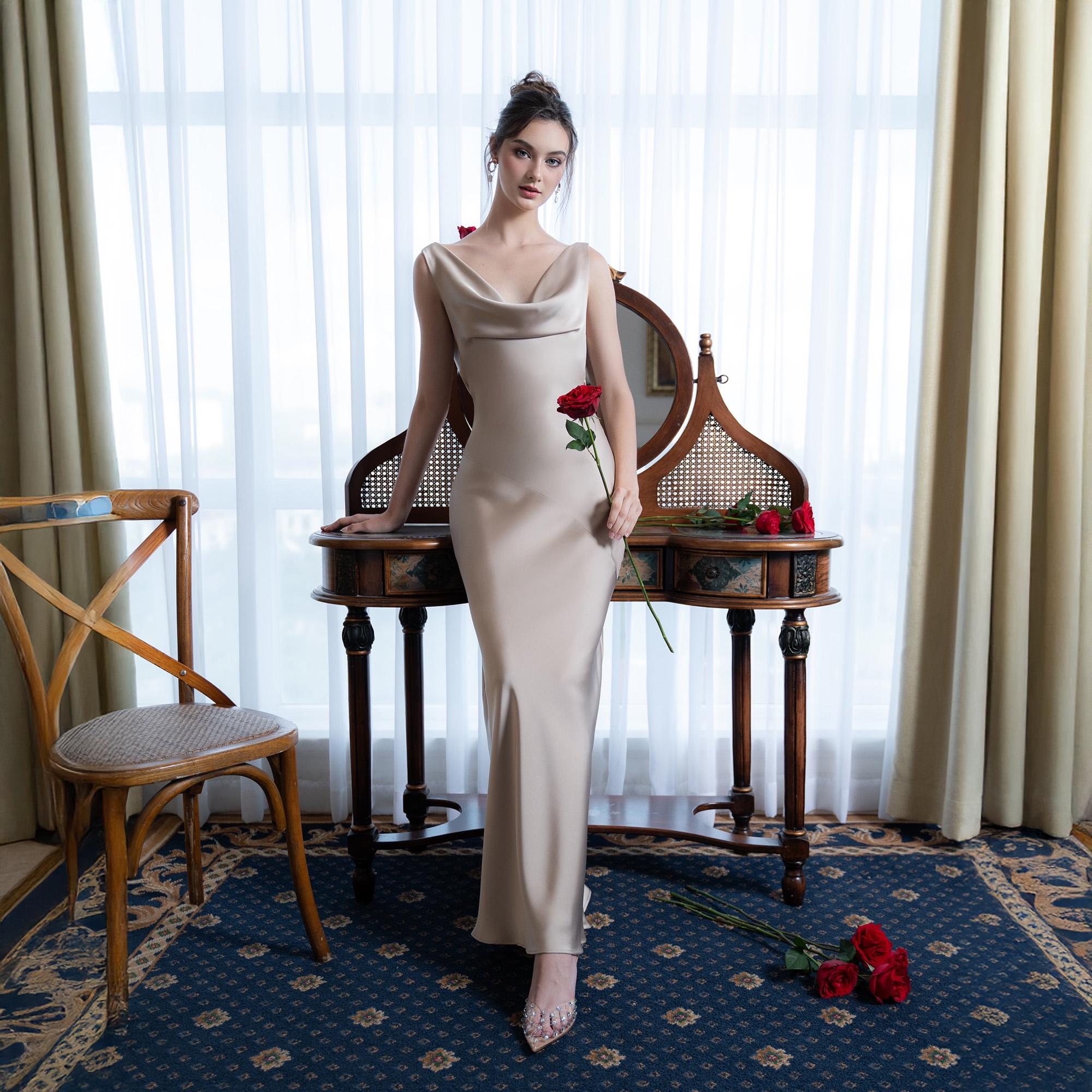 Vestido de novia color crema - Etsy México, image size:2000x2000