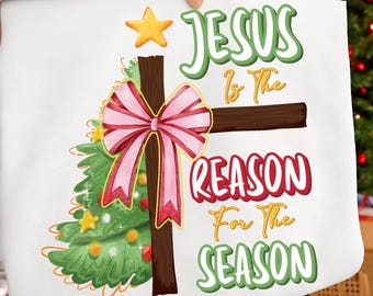 Jesus Is the Reason for the Season SVG Design