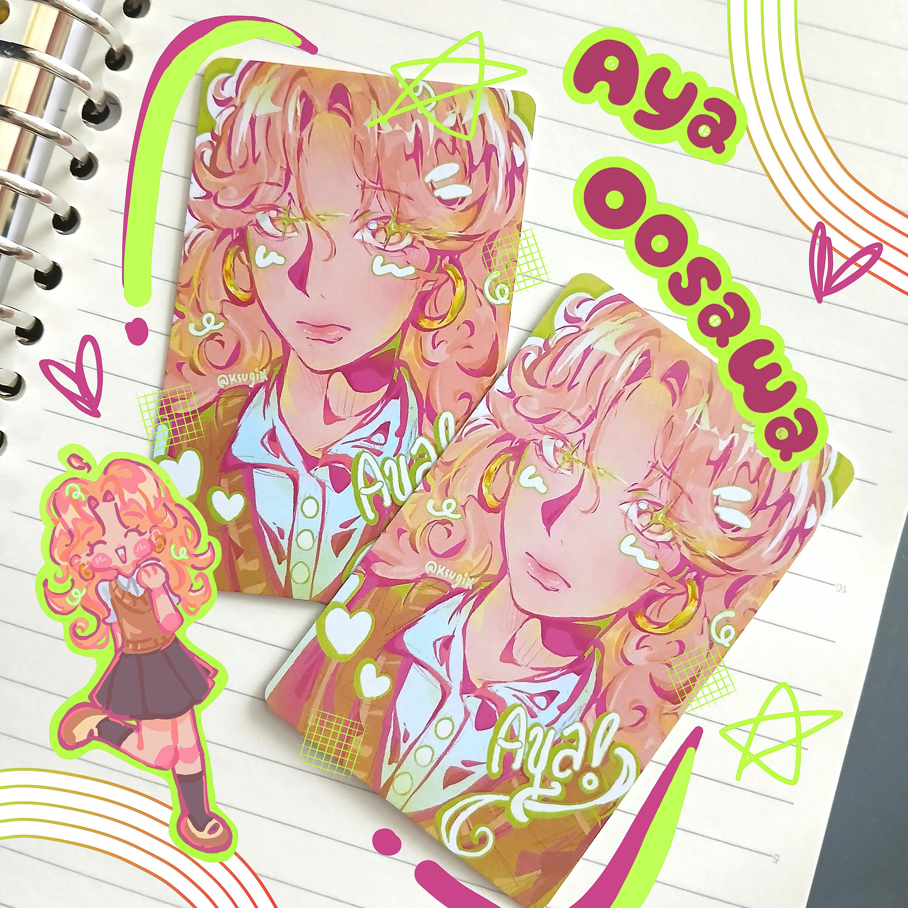 TGSWIIWAGAA Fanmerch Photocard Aya Oosawa the Guy She Was